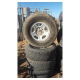 (4) Cooper Discoverer AT3 Tires & Wheels