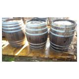 3-Oak Wine Barrels