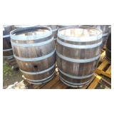 2-Oak Wine Barrels