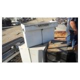 Skybox Storage Bin & Metal Cabinets