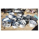 Assorted Aluminum Wheels & Rims