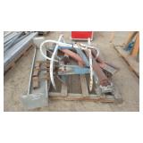 Assorted Tractor Attachments & Steel Parts