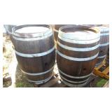 2-Oak Wine Barrels