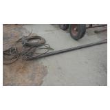 Long Hydraulic Cylinder & Hoses