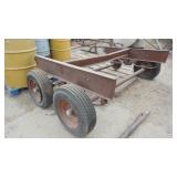 Heavy Duty Tandem Axle Trailer Frame