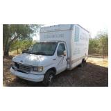 Ford E350 Box Truck Parts Vehicle
