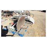 Custom Made Basket Ball Hoop   Forklift Ready