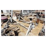 Assorted Steel Support Frames & Parts
