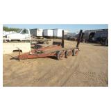 Triple Axle Flatbed Trailer