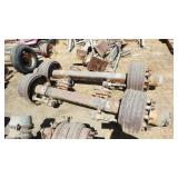 Truck Axles with Air Brake Chambers