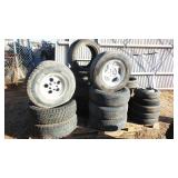 Assorted Truck Tires & Wheels