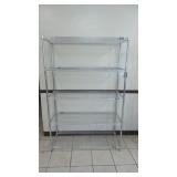 Uline Chrome Wire Shelving Unit