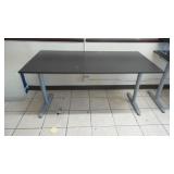 Black Office Work Table
