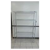 Uline Chrome Wire Shelving Unit
