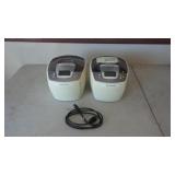 (2) Digital Ultrasonic Cleaners