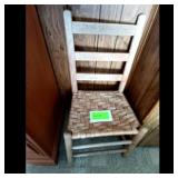 Chair - Woven Seat, Wood Frame
