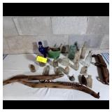 Antique Bottles and Ox Yokes