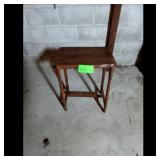 Wood Side Table - Brown, Spindle Legs