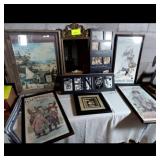 Assorted Framed Art - Variety of Styles
