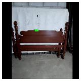 Bed Frame - Full Size, Brown, Wood