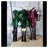 Folding Chairs Set of 3