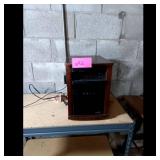 Duraflame Heater - Electric Fireplace, Black