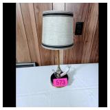 Gray Table Lamp