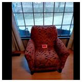 Multicolor Patterned Armchair