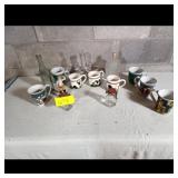 Assorted Glassware & Ceramic Mug Set