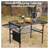 $273 Portable Camping Grill Table Folding - 3 x 2