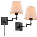 NEW! $200 Dungoo Wall Sconce Sets of 2 Wall Lamps