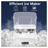 Appears NEW! KUMIO ICE-1232Y Ice Cream Maker with