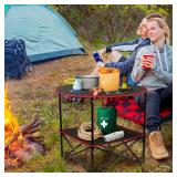 NEW $115 Portable Camping Table Folding Picnic