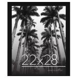 22x28 Poster Frame in Black - Composite Wood with