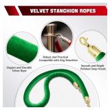 $50 Uxney Velvet Stanchion Ropes,5 Feet Crowd
