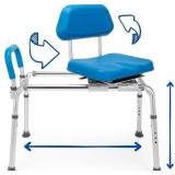 $618 CART SAFE Sliding Shower Chair with