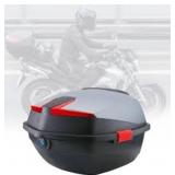Motorcycle trunk for helmet grey See inhouse