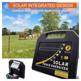 NEW $226 Mingya Solar Fence Energizer Solar