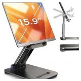 LISEN Tablet Stand for Desk 4-15.5"
