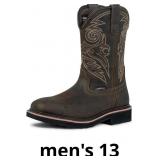 $139 Western Work Boots Steel Toe Cowboy Boots Men