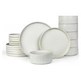 $130 Star Plates and Bowls Sets, Modern Stoneware