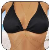 Chest Body Chains for Women Fashion Bikini Bra Che