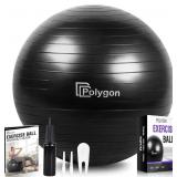 Polygon Exercise Ball, Professional Grade Anti-Bur