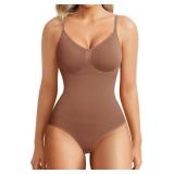 Nebility Womens' Waist Trainer Seamless Round Neck