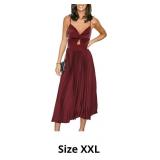 CUPSHE Midi Dress for Women 2024 Party Spaghetti S