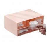 OSteed Desk Organizer with 5 Drawers Stackable Pla
