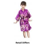 Girls Silk Satin Ro es Toddler Bathro e Kimono Bat