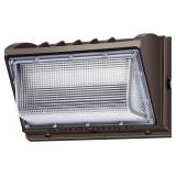 $104 LEDMO 150W LED Wall Pack with Photocell Dusk