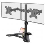 MOUNT PRO Dual Monitor Stand - Free Standing Full