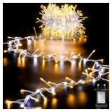 LED Christmas Lights, 9 Flowing Modes Waterproof C